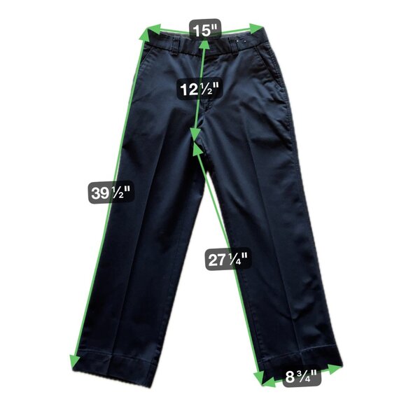 Vintage Men’s Liberty Navy Work Trousers Size 32 - Picture 9 of 9